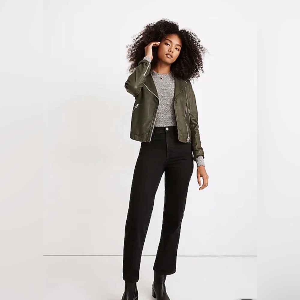 Madewell Slim Wide-Leg Jeans in Lunar Wash